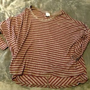 Baggy stripe shirt